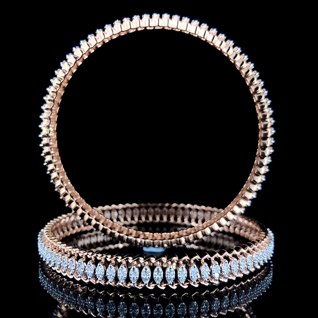 Pair of Diamond Bangles
