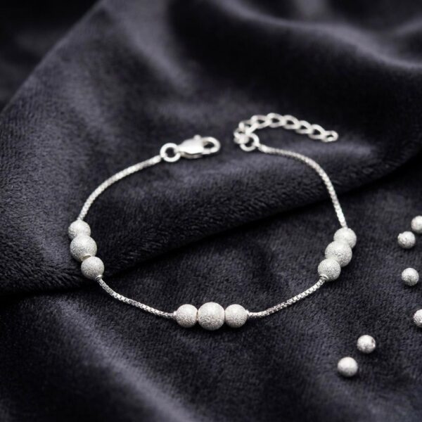 SS-0104 925 SILVER ANKLET