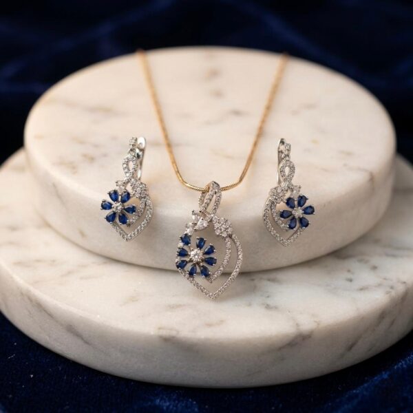 SS-0252 925 SILVER PENDANT SET