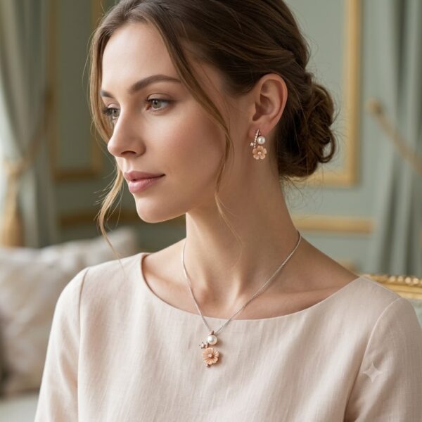 SS-0392 925 SILVER PENDANT SET
