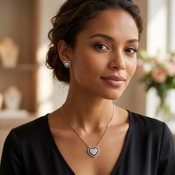 SS-0853 925 SILVER NECKLACE SET
