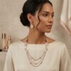 SS-0609 925 SILVER NECKLACE SET