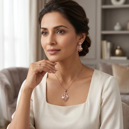 SS-0621 925 SILVER PENDANT SET