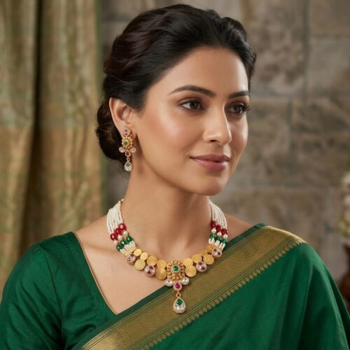 SS-0665 925 SILVER NECKLACE SET