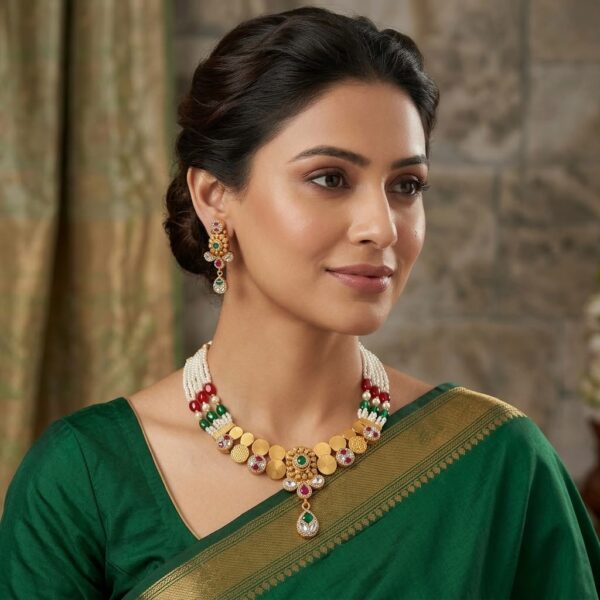 SS-0665 925 SILVER NECKLACE SET