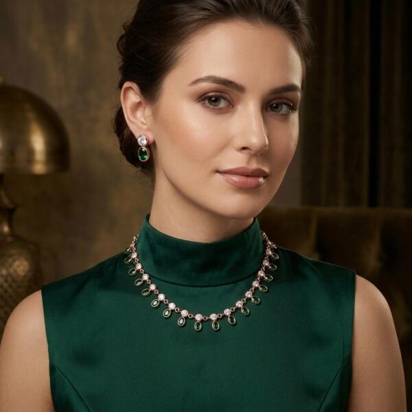 SS-0900 925 SILVER NECKLACE SET