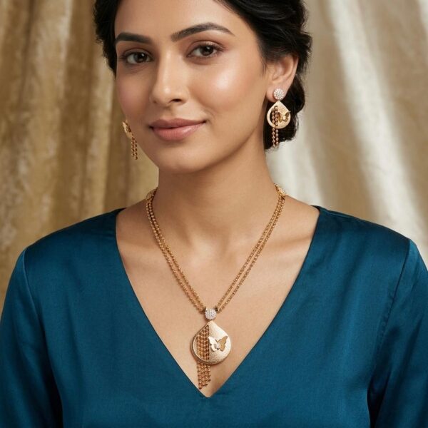 SS-0903 925 SILVER NECKLACE SET